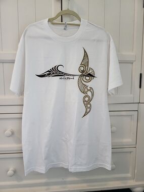 White Khaloa Ranch Short-Sleeve Men’s T-Shirt L